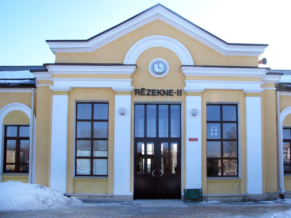 Pulksteņi Rēzeknes  stacijā
