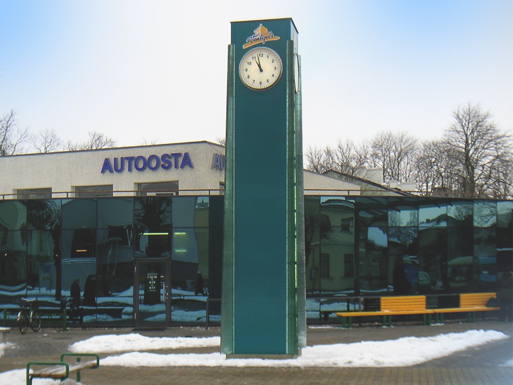 Vienota laika sistēma, Ventspils, autoosta